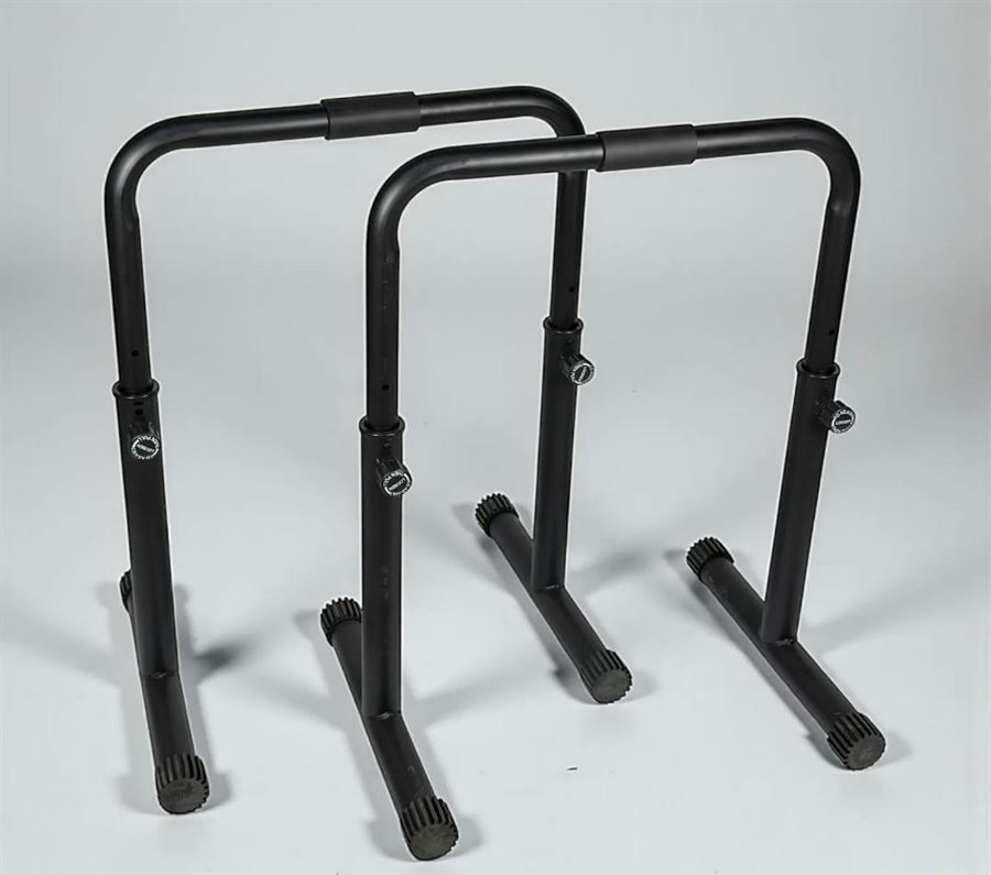 מקבילים מתכווננים לאימון ביתי ומקצועי (Dip Bars)