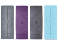 מזרן יוגה מקצועי גומי טבעי 6 ממ ( 3 ק"ג ) claysport